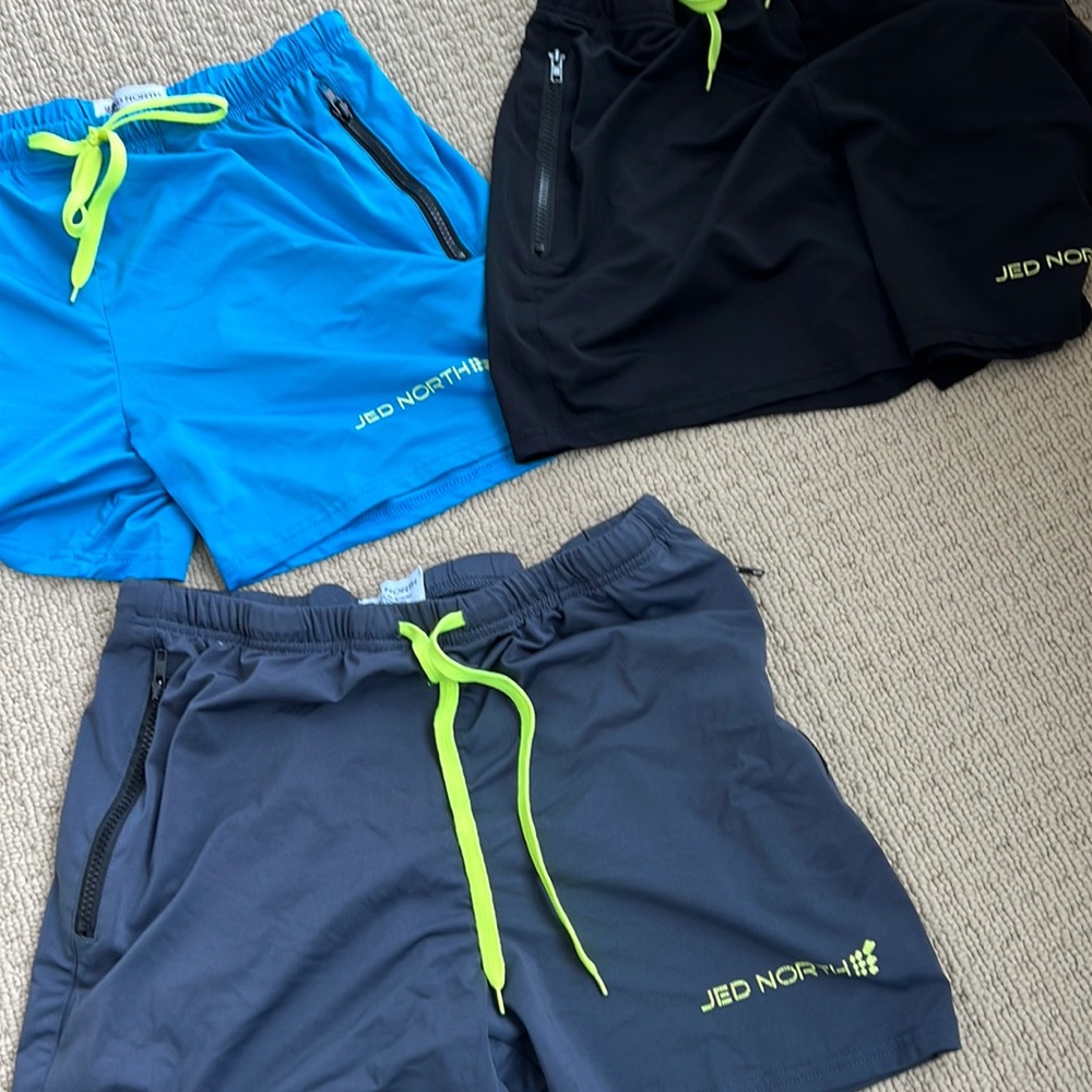 Jed North spandex workout shorts. Large